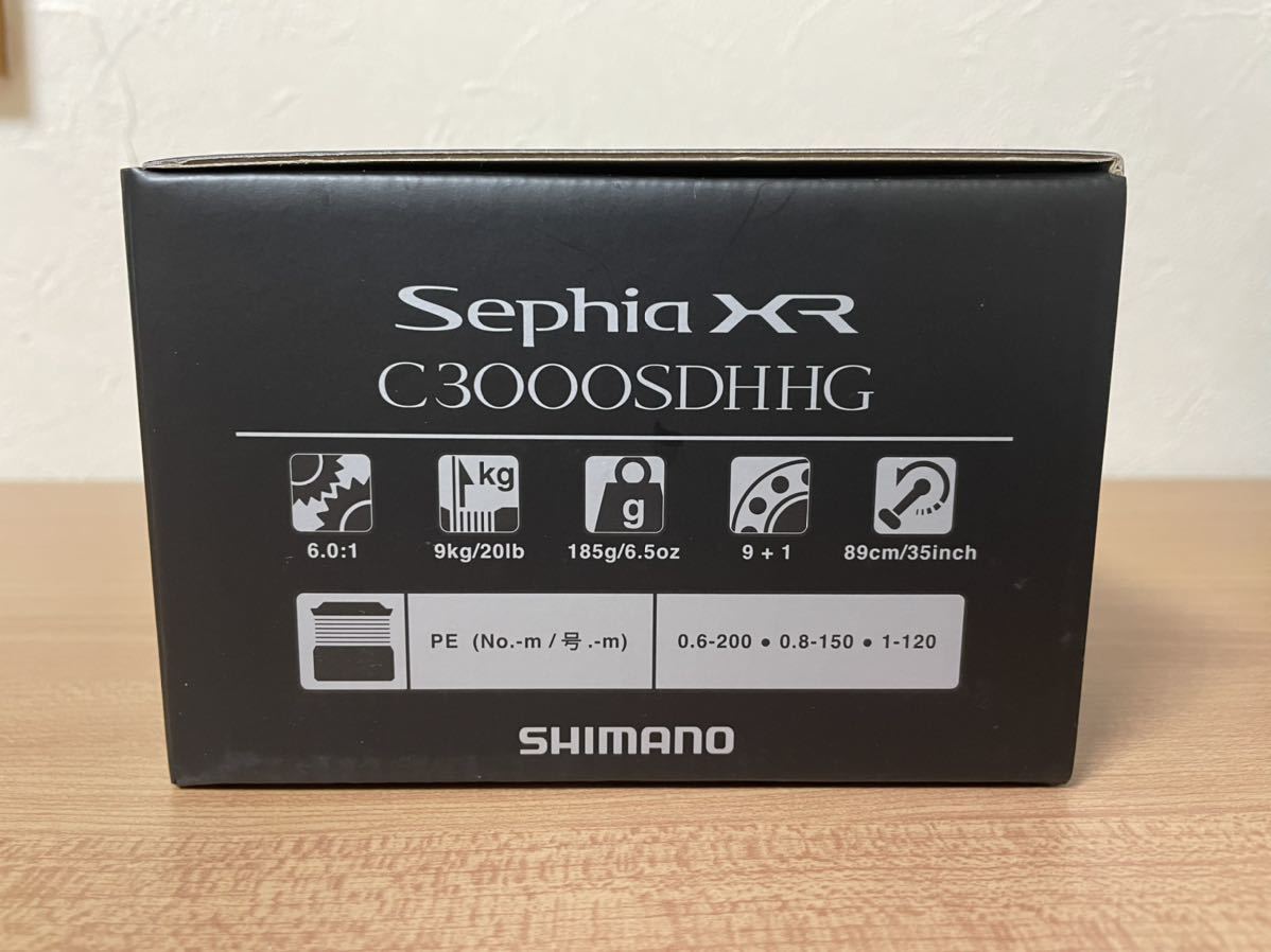 新品・未使用 シマノ 21 セフィア XR C3000SDHHG 2021年モデル