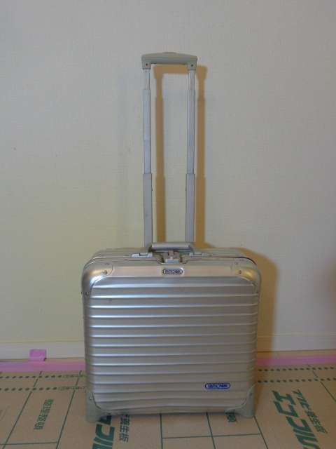 即決・廃盤人気】RIMOWA TOPAS リモワ トパーズ ビジネストロリー 青