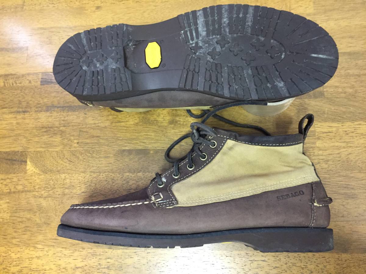 FILSON × SEBAGO : KETTLE BOOTS 茶系 実寸約２９cm USED フィルソン セバゴ 