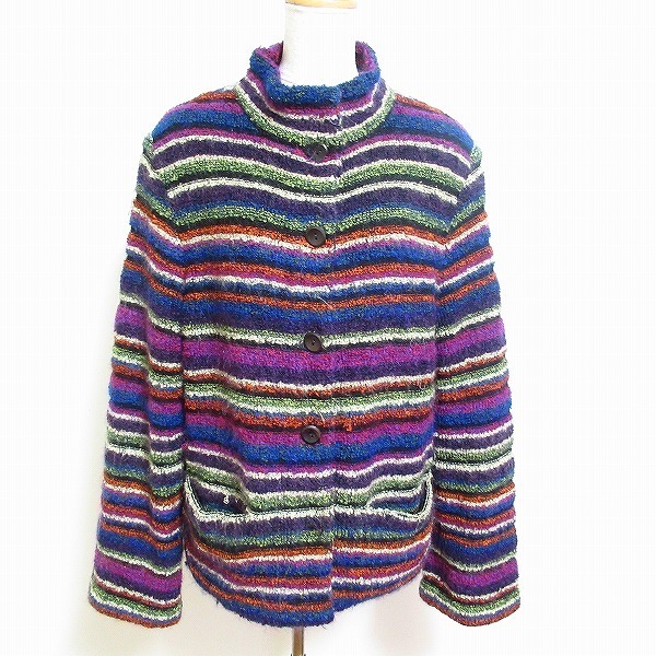 今日の超目玉】 #wnc ミッソーニ MISSONI ジャケット マルチ ニット