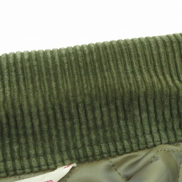 #wpc パパス Papas コート ジャケット カバーオール L カーキ系 深緑 グレンチェック 中綿 メンズ [713974]_画像7