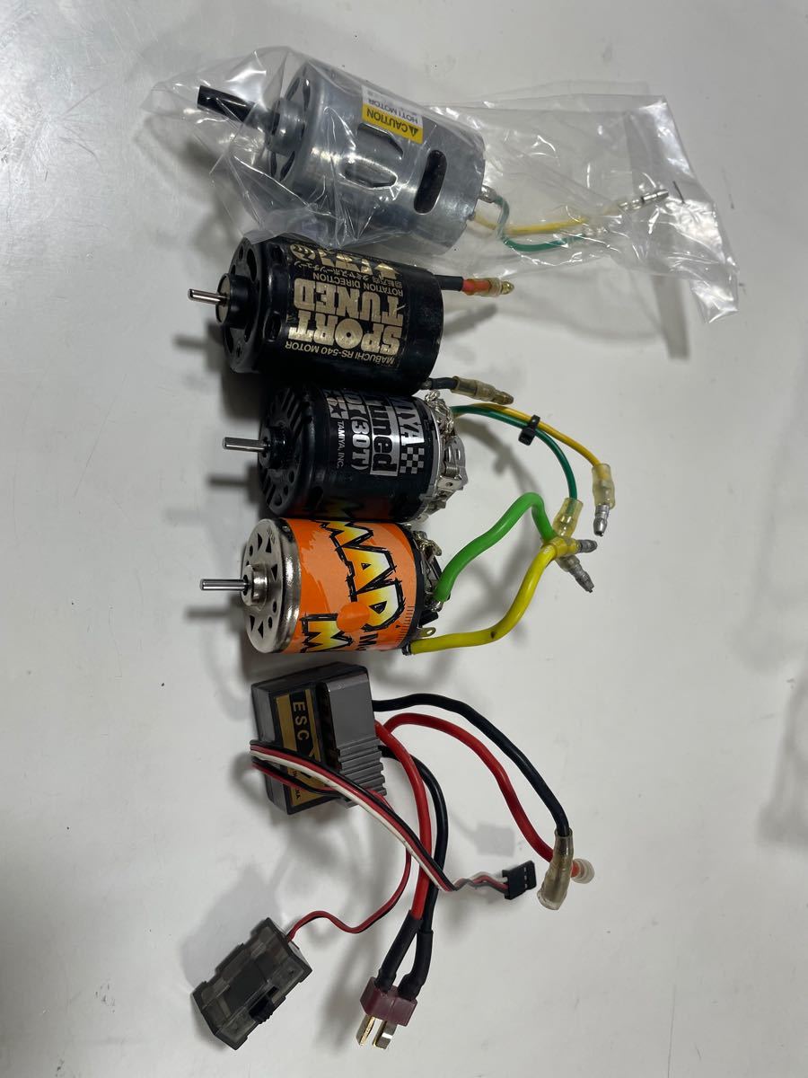 未使用 飛行機用 ブラシレスモーター・アンプ セット K&S 10クラス www