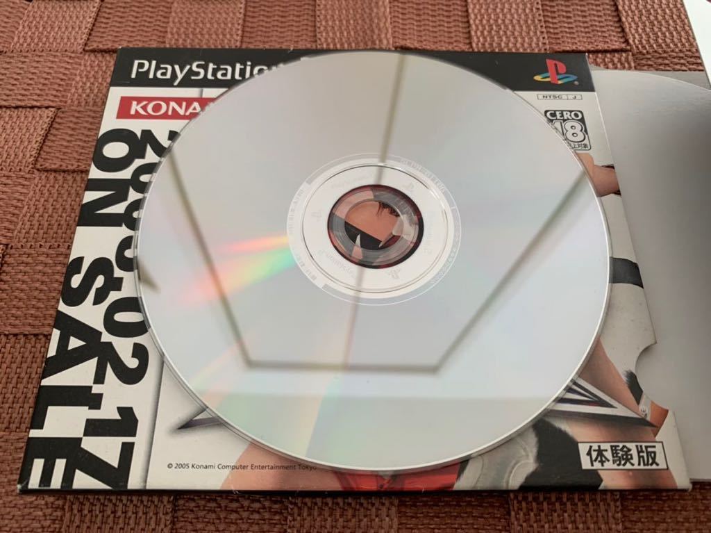 PS2体験版ソフト ランブルローズ RUMBLE ROSES 体験版 プレイステーション PlayStation DEMO DISC KONAMI 非売品 送料込み SLPM61106