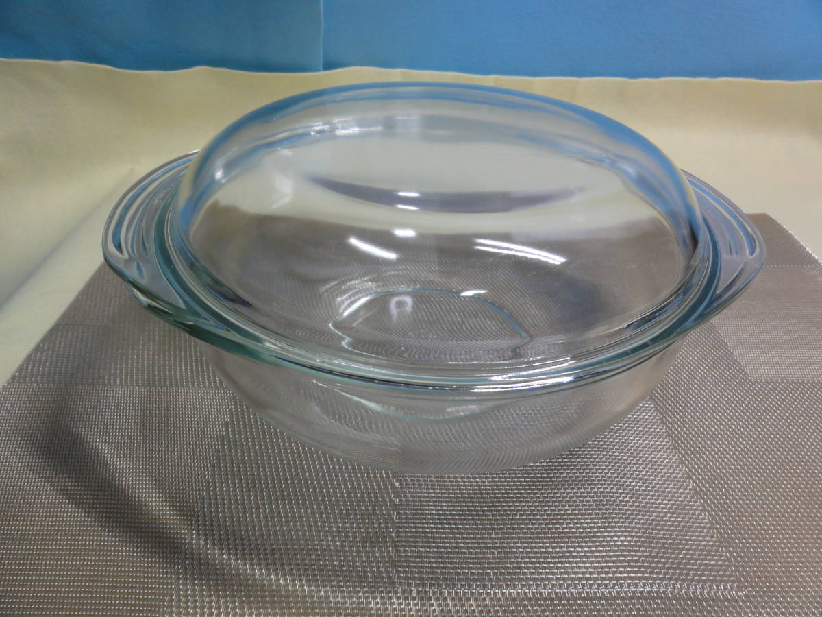 M-544　PYREX　パイレックス　強化ガラスポット　メイドインUSA　中古品