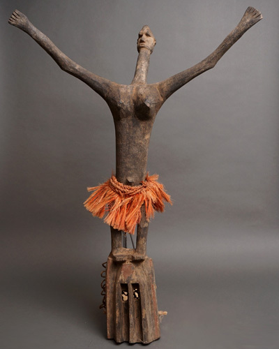  Africa Mali dogon group satimbe mask mask No.187 tree carving Africa n art sculpture 