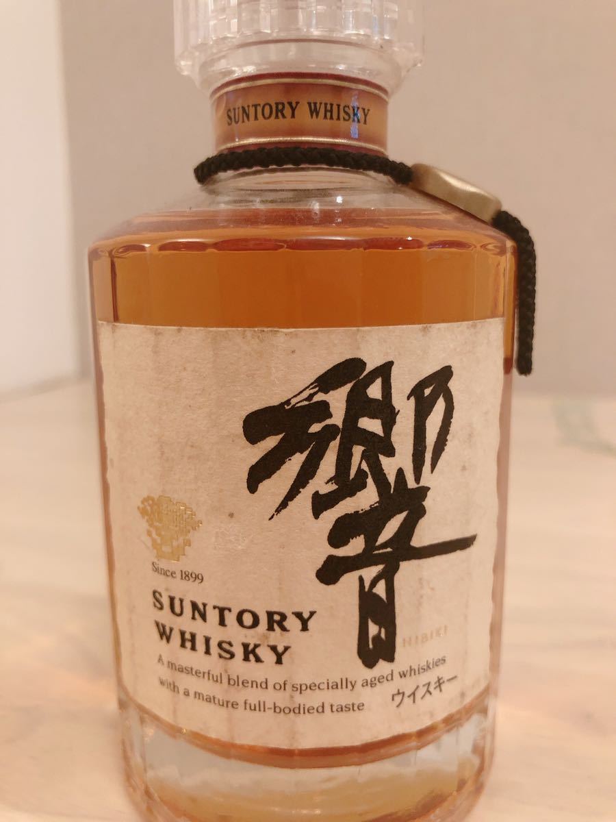 SUNTORY HIBIKI サントリー響17年旧ラベル 裏ゴールドラベル 金キャプ