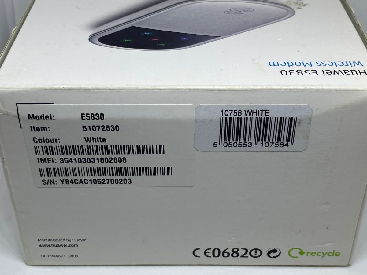 Huawei E5830 Wifiルーター 3G/GSM対応 SIMフリー