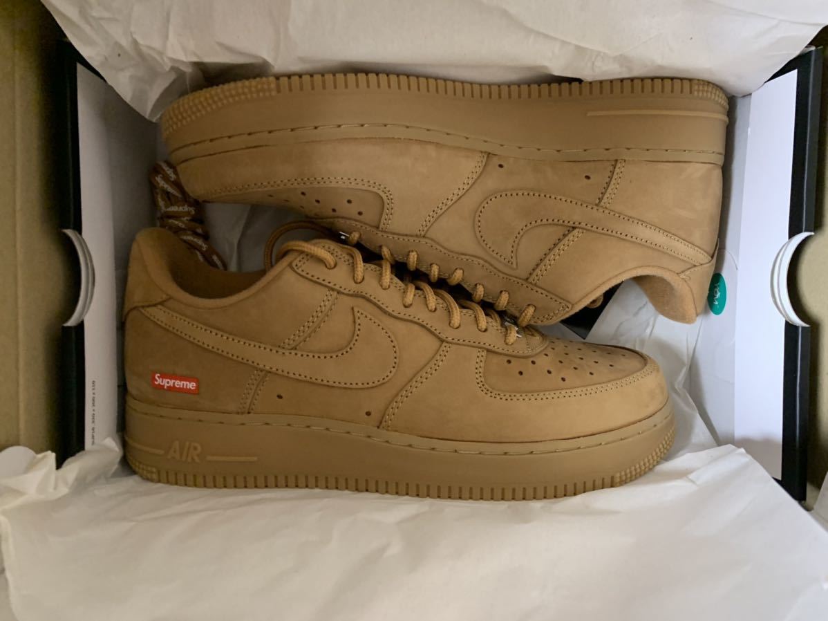 おまけ付き☆新品未使用 国内正規品 25.5cm Supreme NIKE AIR FORCE 1