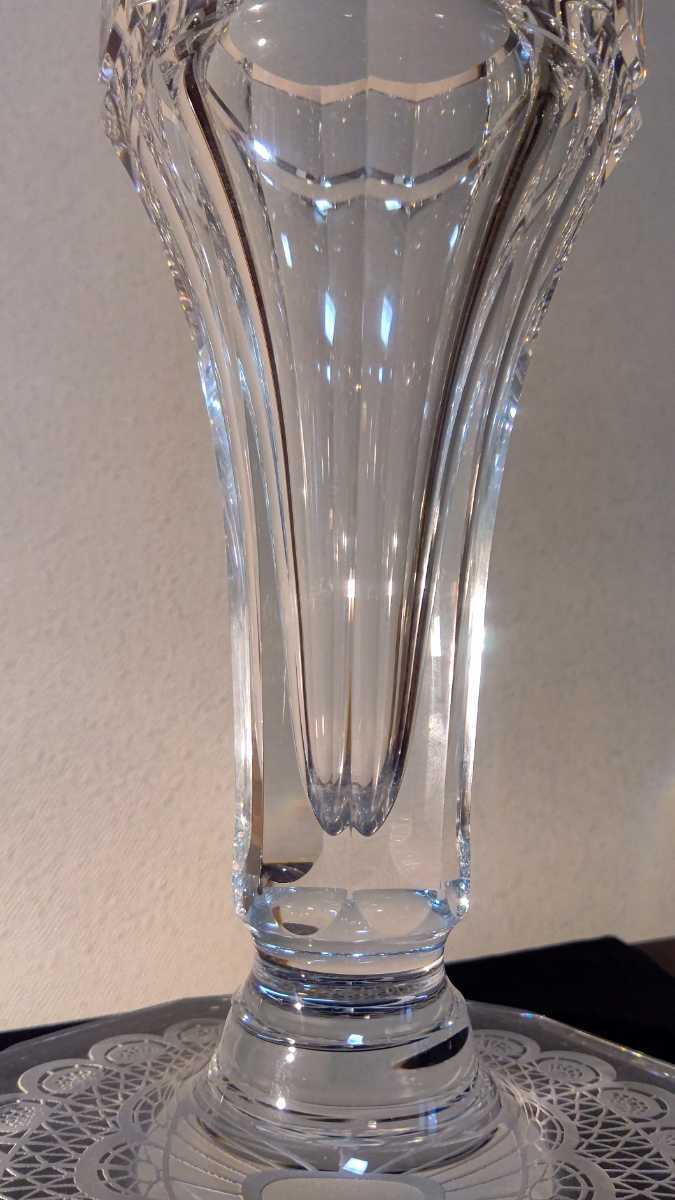 HOYA CRYSTAL ホヤ クリスタル 高級 フラワーベース 花瓶 レース HOYA CRYSTAL ホヤ クリスタル 高級 フラワーベース 花瓶 レース