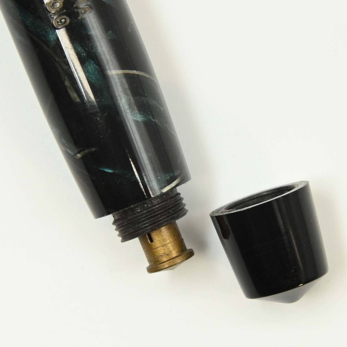 2548 AURORA アウロラ万年筆 Selene グリーンマーブル&シルバー 2548 AURORA アウロラ万年筆 Selene グリーンマーブル&シルバー