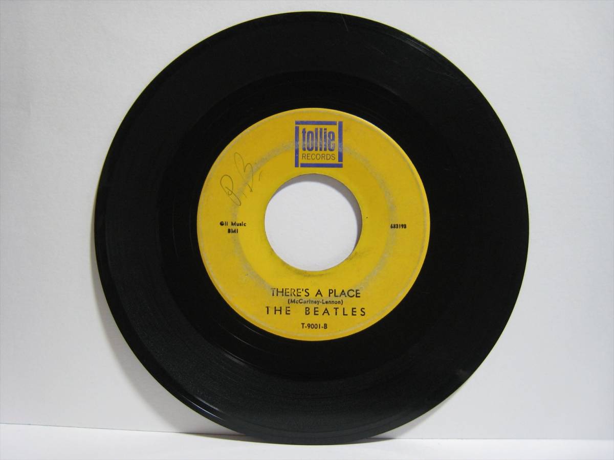 【7”】 THE BEATLES // TWIST AND SHOUT / THERE'S A PLACE US盤 TOLLIE ザ・ビートルズ ツイスト・アンド・シャウト _画像4