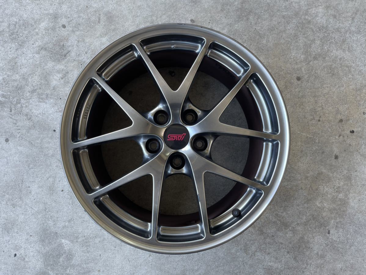 ヤフオク! - 超軽量 SUBARU 純正 BBS VAB タイプS 純正...