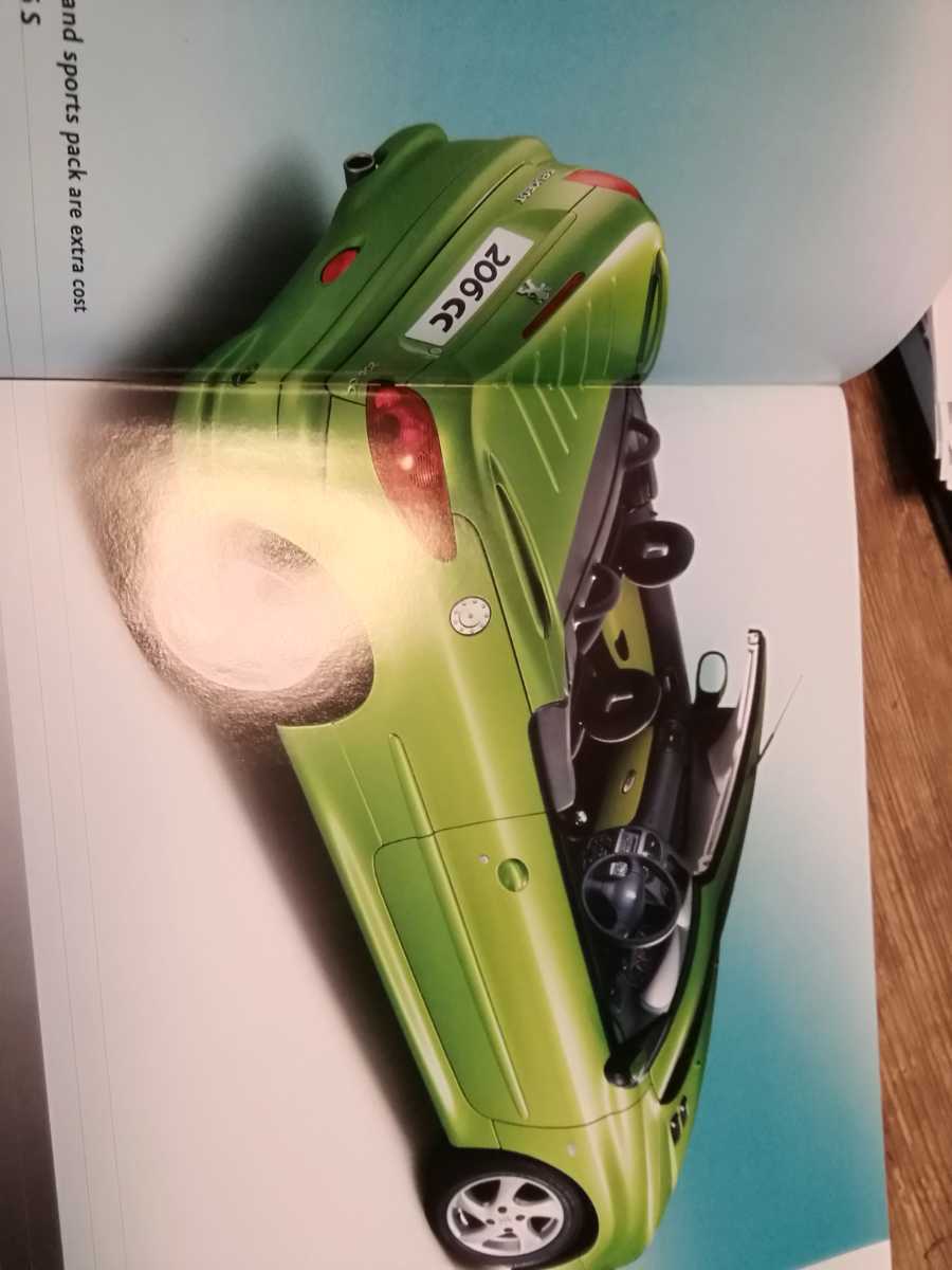 10p77 Peugeot 206CC catalog 2003 year 18 page 