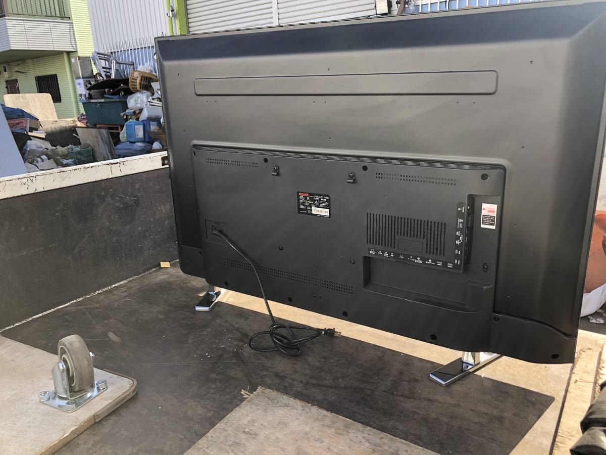 【No282】aiwa 4K対応液晶テレビ TV-49UF30H 2019年製 49型 49インチ HDR 都内直接引き取り歓迎