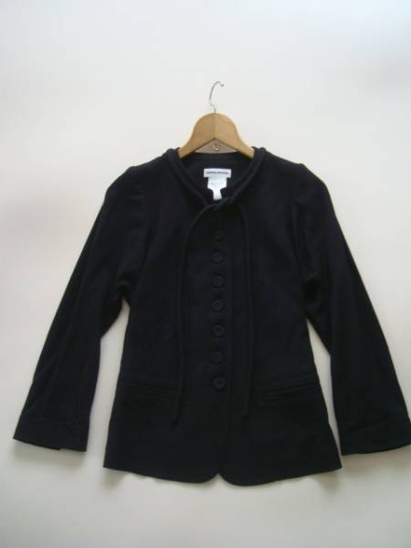 SONIA RYKIEL フランス製ブラックジャケット size36 ソニア_画像1