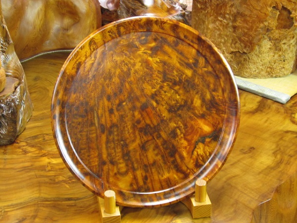  shop . Japanese cedar handicraft high class circle tray purity foam kelp kob. tree O-Bon Kagoshima shop . island Japanese style one point thing 