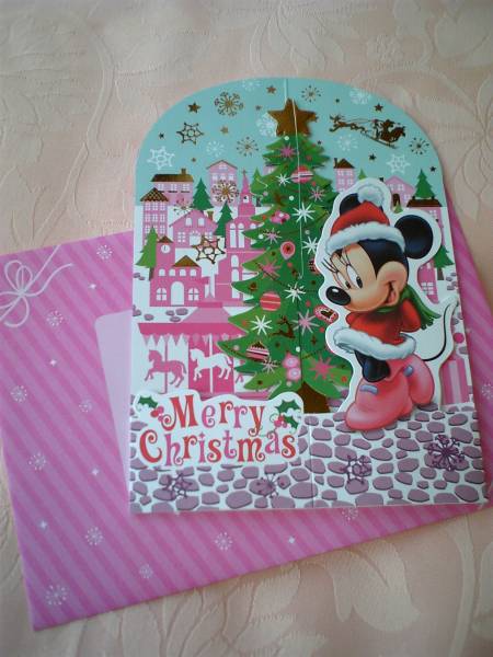 ミニー ツリー 立てて飾れる立体クリスマスカード 最大71 オフ 立てて飾れる立体クリスマスカード