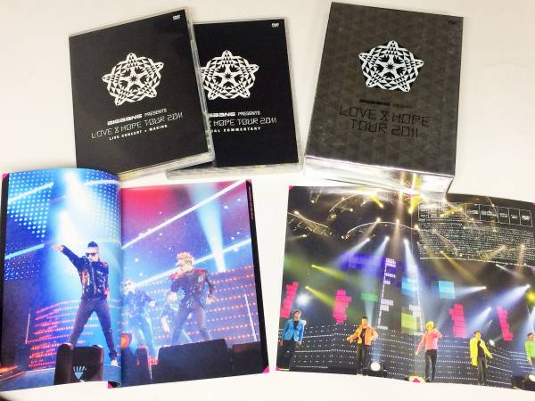 BIG BANG/2011 LIVE DVD/LOVE＆HOPE/ライヴツアー/コンサート