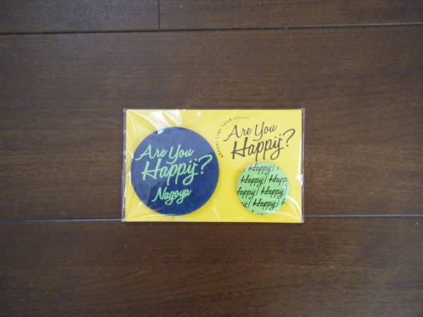 嵐 AreYouHAPPY? 2016 名古屋限定 缶バッジセット_画像1