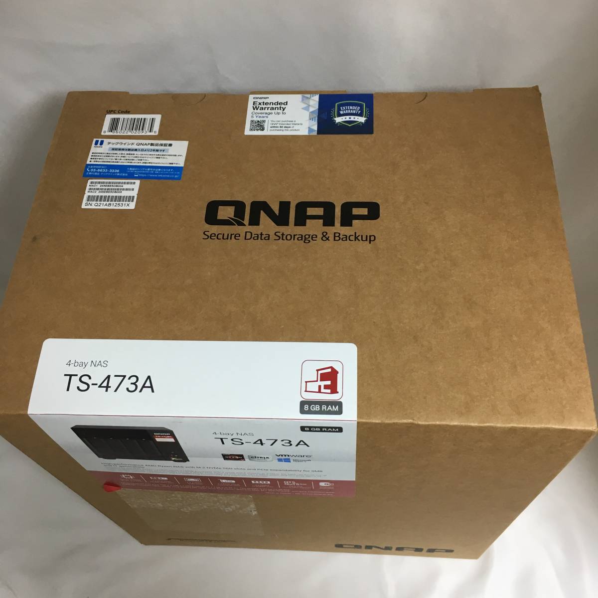 激安アウトレット!】 TS-473A QNAP(キューナップ) AMD 新品未使用 Ryzen - その他 -  www.fisioterapiavalsecchi.it