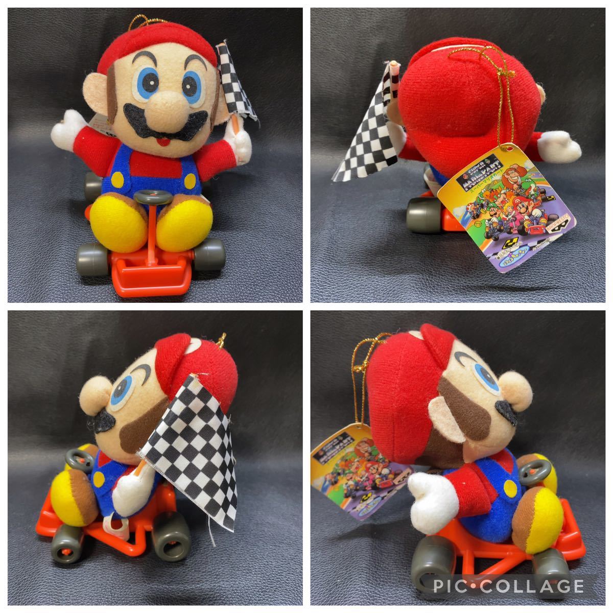 マリオカート ぬいぐるみ 3体セット マリオ ゴジラ 目玉おやじ