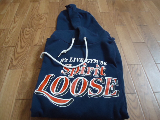 Yahoo!オークション - B'z LIVE-GYM '96 Spirit LOOSE パーカー Yahoo!オークション - B'z LIVE-GYM '96 Spirit LOOSE パーカー