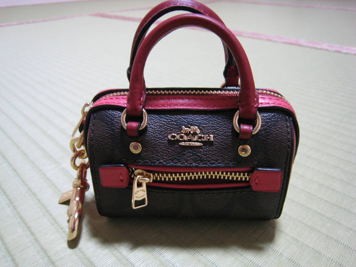 COACH コーチ コインケース バッグチャーム キーホルダー 2点セット