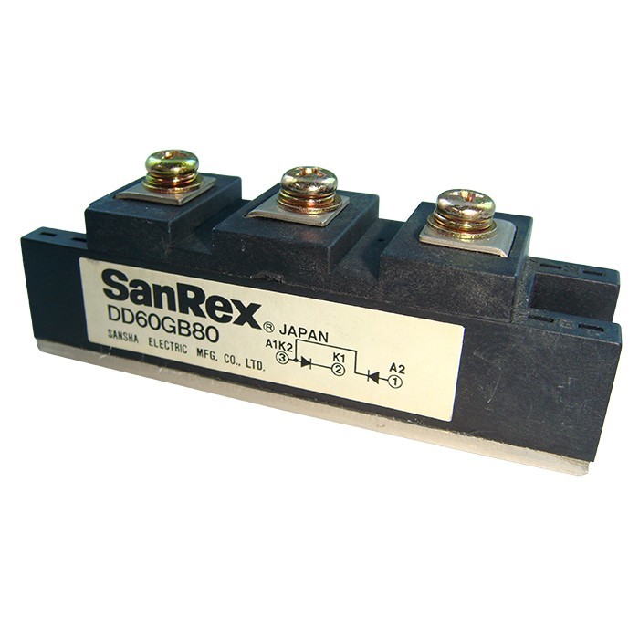 DD60GB80 (1個) パワーダイオードモジュール SanRex 【中古】_画像1