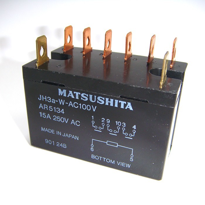 史上一番安い Kaito7474(50個) [Matsushita] 15A JH3a-W-AC100V リレー - リレー -  accesvertical.es