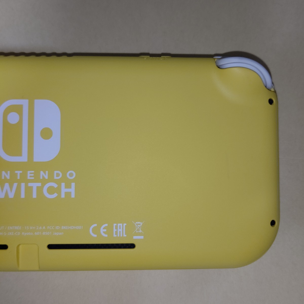 Nintendo Switch Lite 本体のみ イエロー スイッチライト　