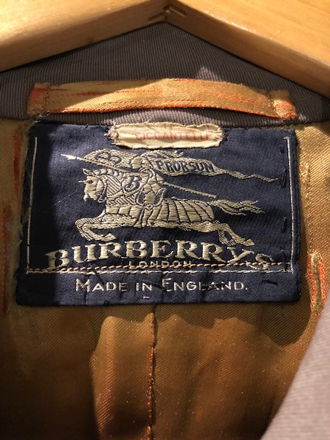 50年代 ビンテージ 50s BURBERRYS バーバリー 大文字タグ 50年代 ビンテージ 50s BURBERRYS バーバリー 大文字タグ