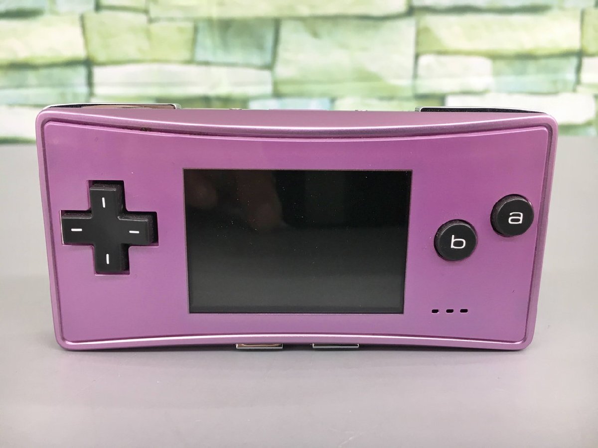 安心の定価販売】 任天堂 Nintendo ゲームボーイミクロ OXY-001 ゲーム機 本体 パープル GBM 携帯