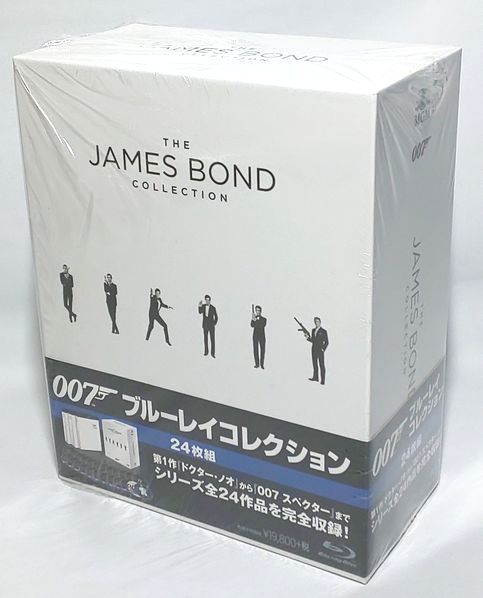 わずかな痛み有り、新品時シュリンク包装付きの完品♪ 007 ブルーレイ