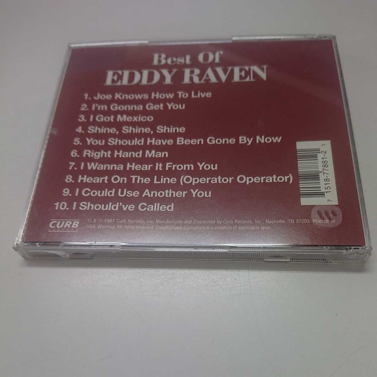 EDDY RAVEN / BEST OF エディ・レイヴン_画像2