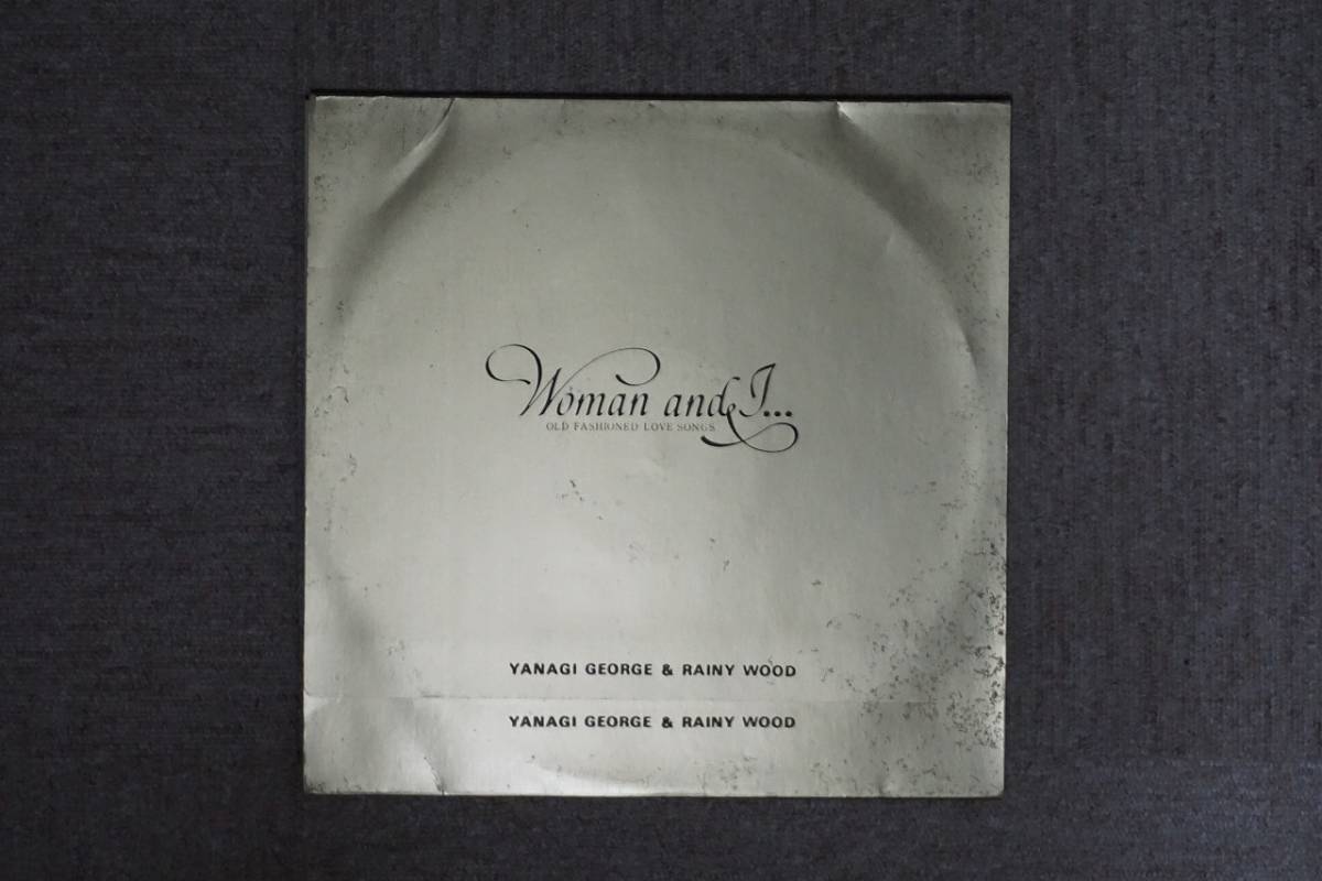 【2LP】柳ジョージ＆レイニーウッド - woman and i - L-6305-6A_画像2