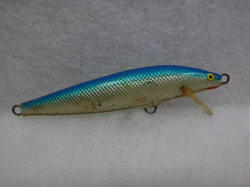 OLD DAIWA BALSA MINNOW　オールド ダイワ　バルサミノー　フックレス　ペイントロス 小キズ シミ ヨゴレあり_画像3