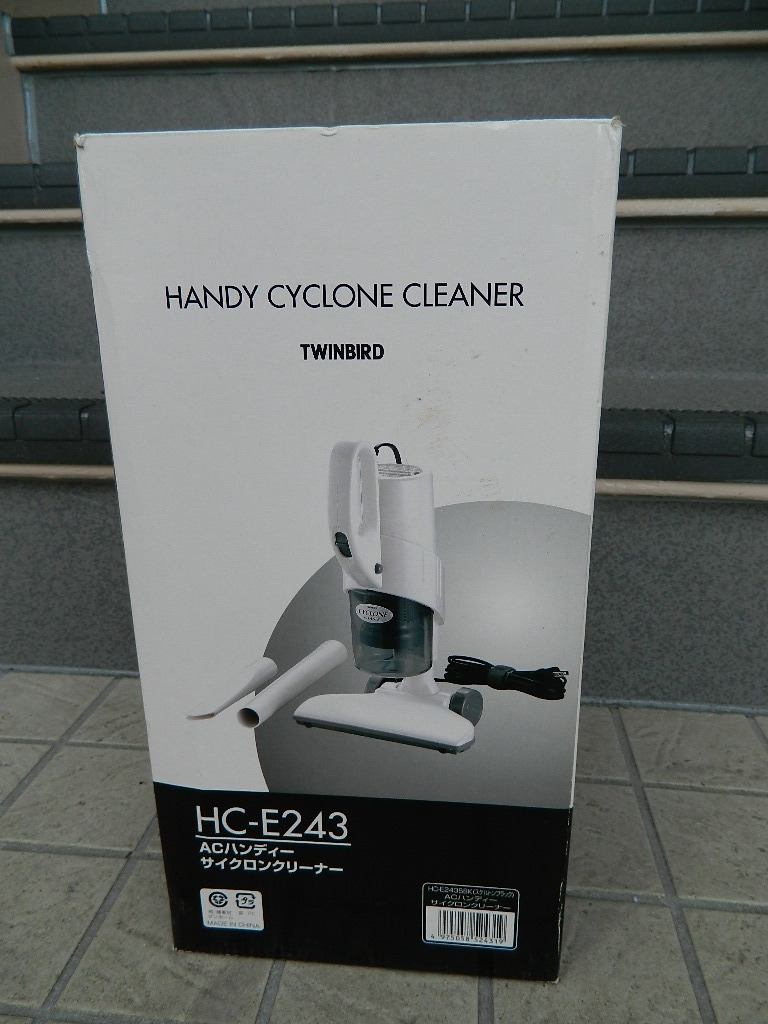 中古 * TWINBIRD ACハンディサイクロンクリーナー : HC-E243 の商品