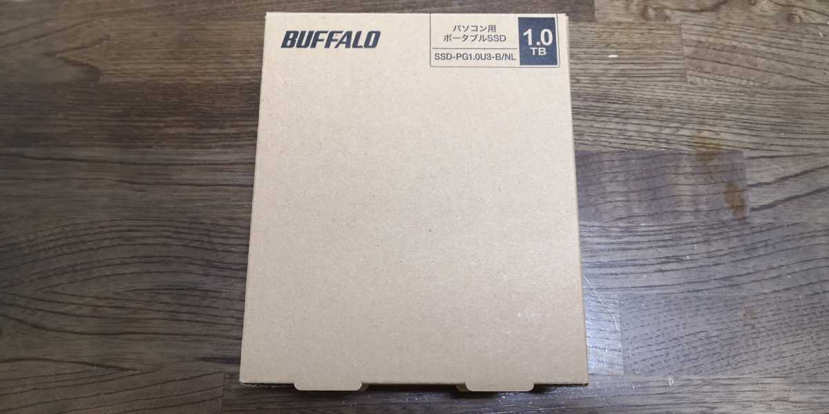 BUFFALO/ポータブルSSD/1TB/USB3.1 