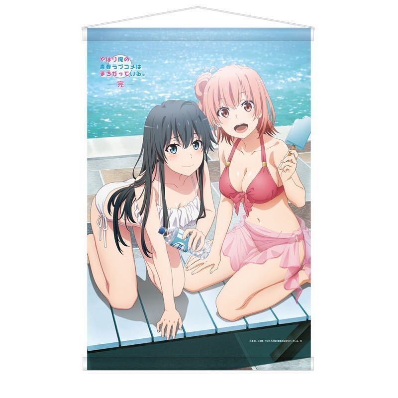 新品即決☆やはり俺の青春ラブコメはまちがっている。完B2タペストリー【ゲーマーズ先行】雪ノ下雪乃&由比ヶ浜結衣タペストリー 未使用 雪ノ下雪乃 タペストリー
