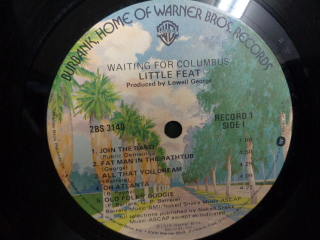 LITTLE FEAT/WAITING FOR COLUMBUS●2LP_画像5