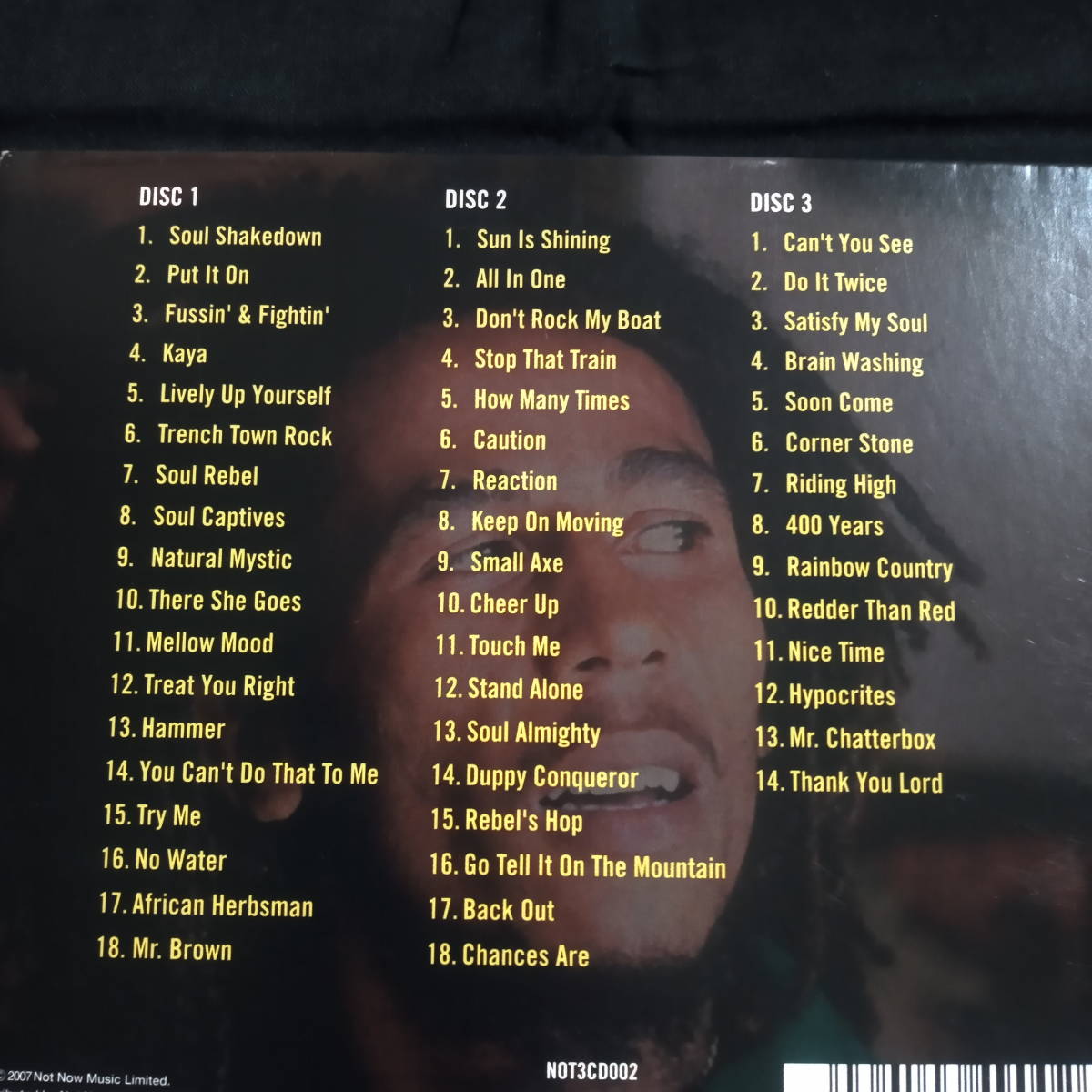 ★ディスクきれい★3枚組ベスト　Bob Marley & The Wailers A Legend 50 Reggae Classics_画像2