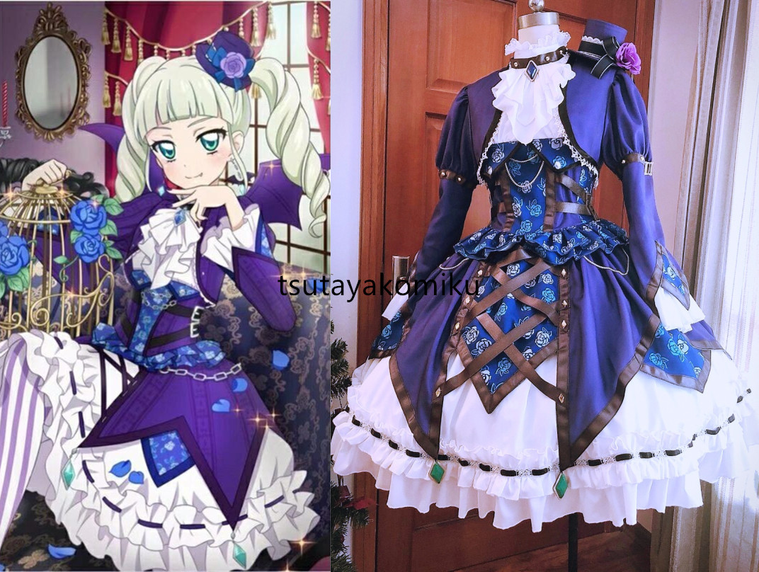高品質 新作 アイカツ!4年目 藤堂ユリカ コスプレ 衣装 風 靴と 高品質 新作 アイカツ!4年目 藤堂ユリカ コスプレ 衣装 風 靴と