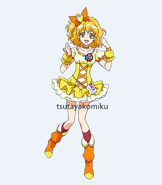 ヤフオク! - 高品質 新作 フレッシュプリキュア! キュアパイン コスプ...