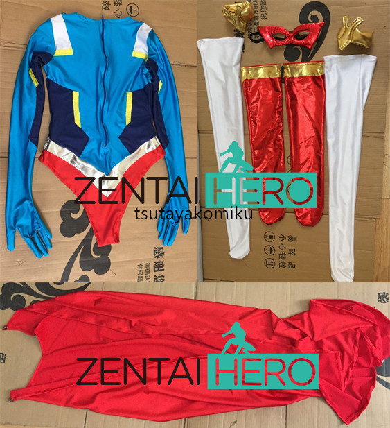 高品質 新作 GIGA女戦士 Spandexer gigalady スーパーマン コスプレ