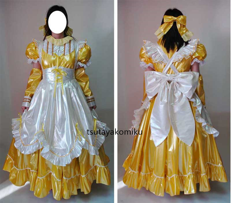  high quality new work original made clothes - yellow One-piece costume play clothes 