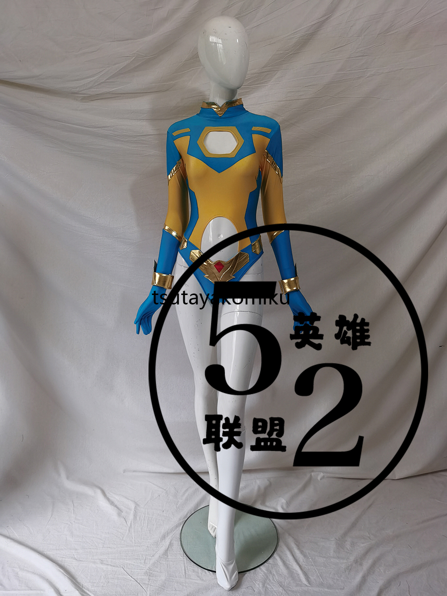 高品質 新作 特攝 giga イエロー レオタード コスプレ衣装(高 高品質 新作 特攝 giga イエロー レオタード コスプレ衣装(高