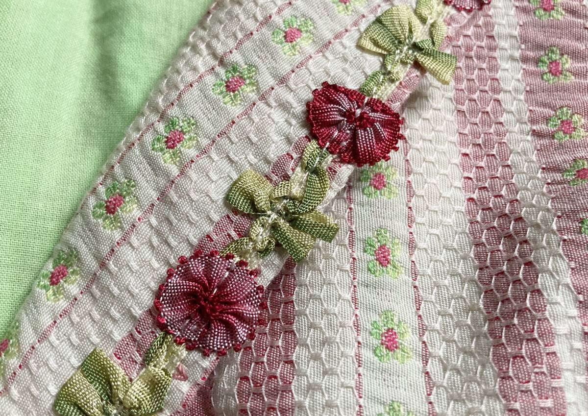 美品 MOSCHINO イタリア製 花柄刺繍 ジャケット スカート セットアップ 