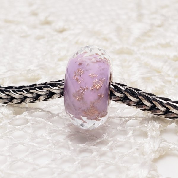 充実の品 trollbeads トロールビーズ ピンクディライトファセット 2016