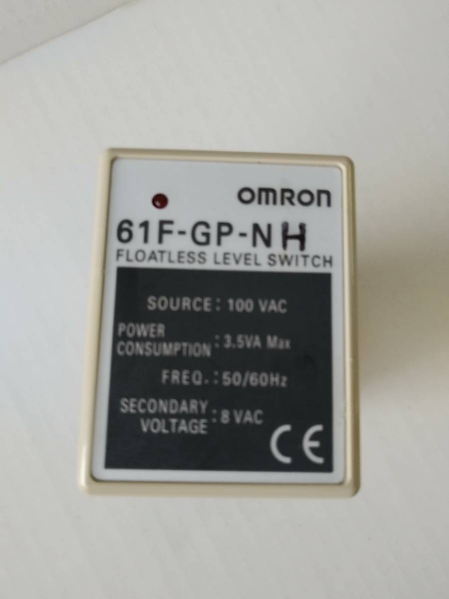 OMRON フロートなしスイッチ　　　　　61F-GP-NH-AC100V（２）_予備品で撮影