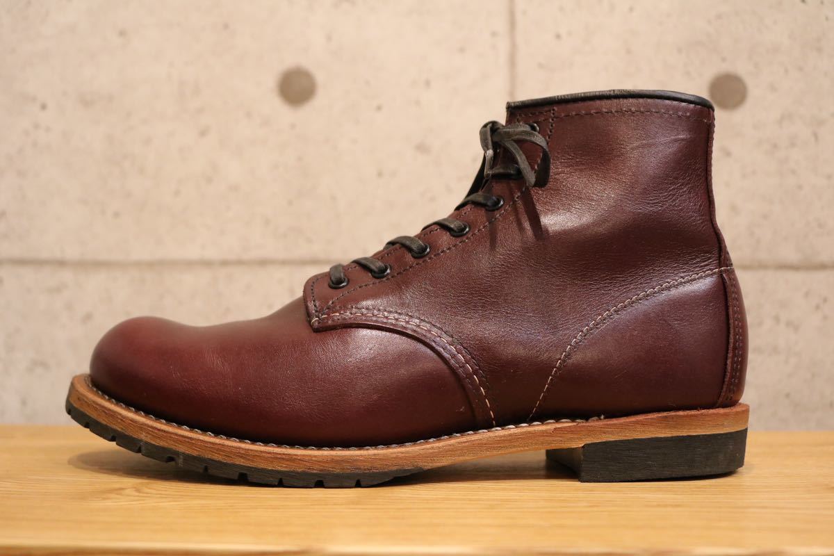 廃盤美品 RED WING Beckman Boots No.9011 US8.5D 26.5cm レッド